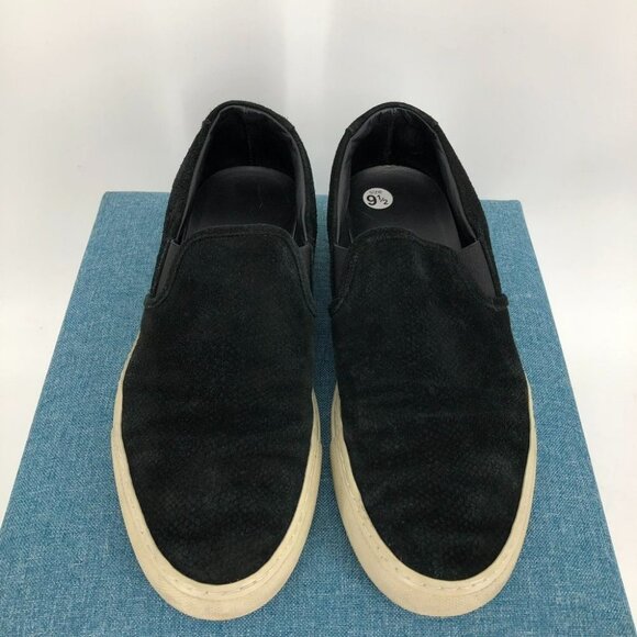 Women by Common Projects Black Suede Slip On loafers size 9.5 - Picture 2 of 12